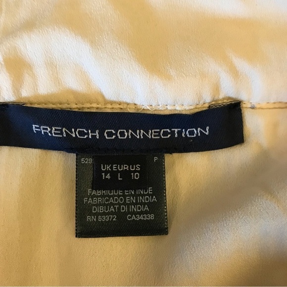 French Connection Women’s Size 10 Gold Sequin Skirt. - Picture 4 of 4